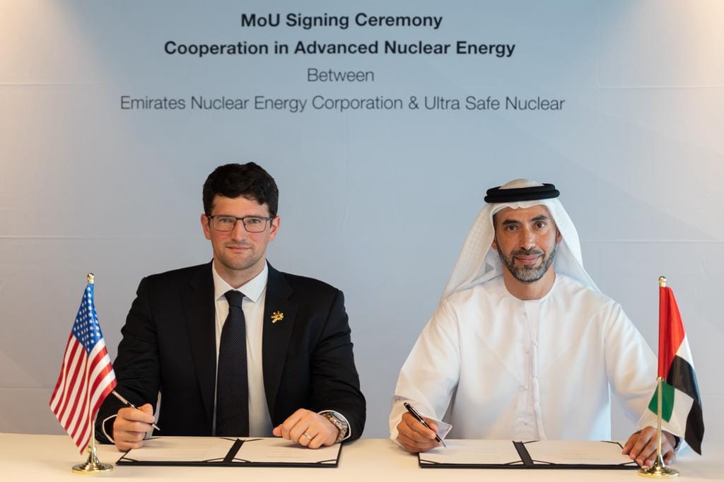 USNC, ENEC to explore MMR Energy System development for the UAE and Three Seas Initiative